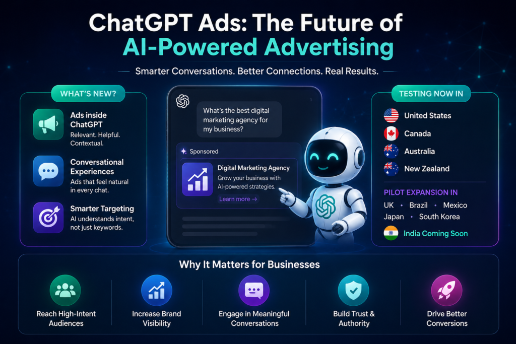 OpenAI ChatGPT Ads launch