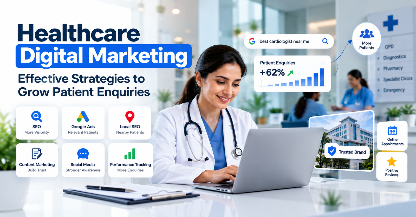 Healthcare Digital Marketing: Effective Strategies to Grow Patient Enquiries